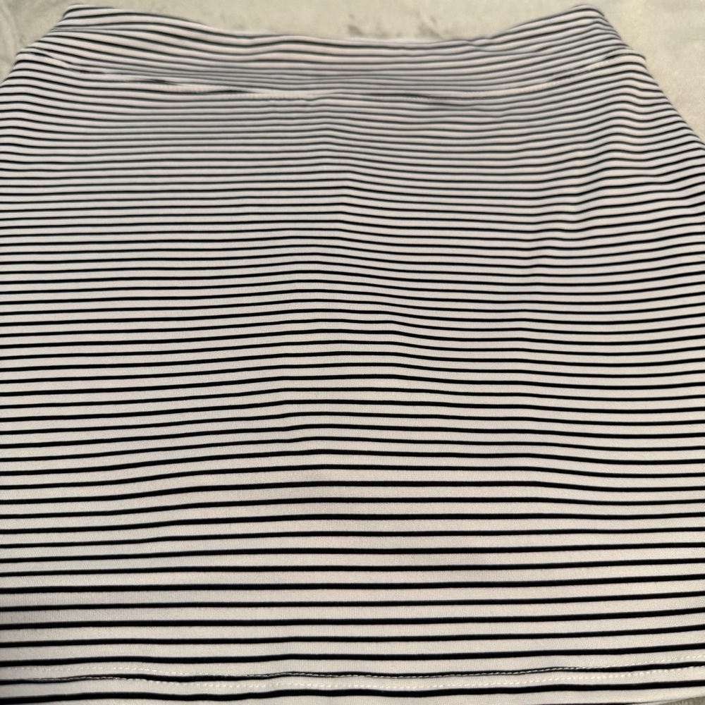 Soybu Athletic Skort Skirt Black & White Stripe Size XS - Picture 3 of 7